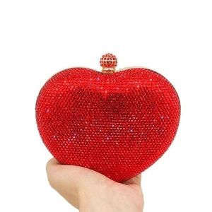 Crystal 💖 Heart ❤️ Clutch
